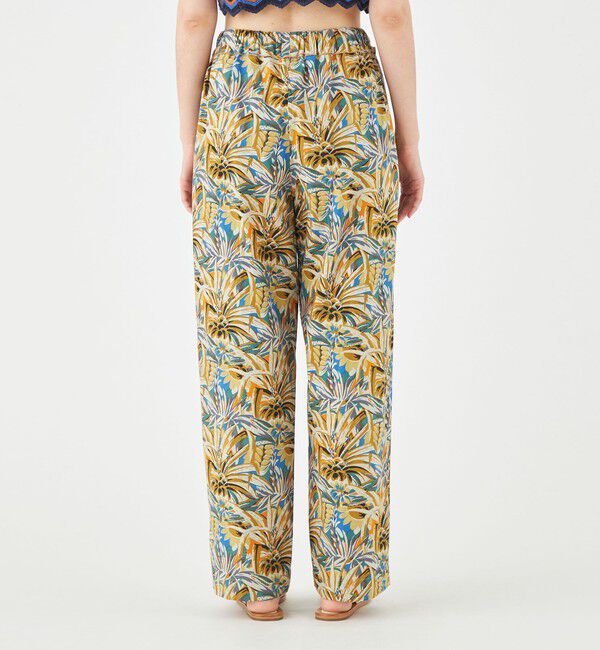 SOULEIADO「ジャングルプリント イージーストレートパンツ」|その他|