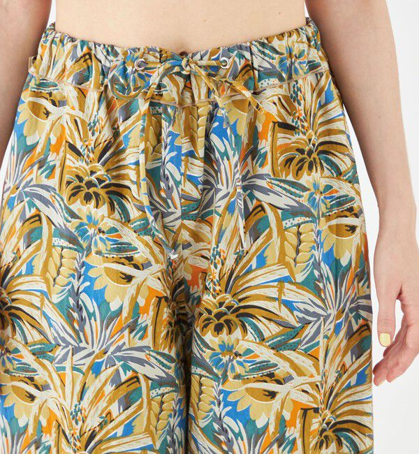 SOULEIADO「ジャングルプリント イージーストレートパンツ」|その他|