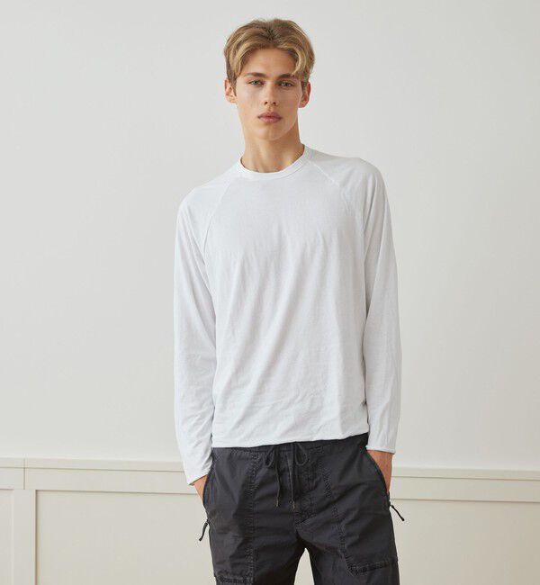 JAMES PERSE「コットン ロングスリーブTシャツ MKJ3029」|Tシャツ・カットソー|