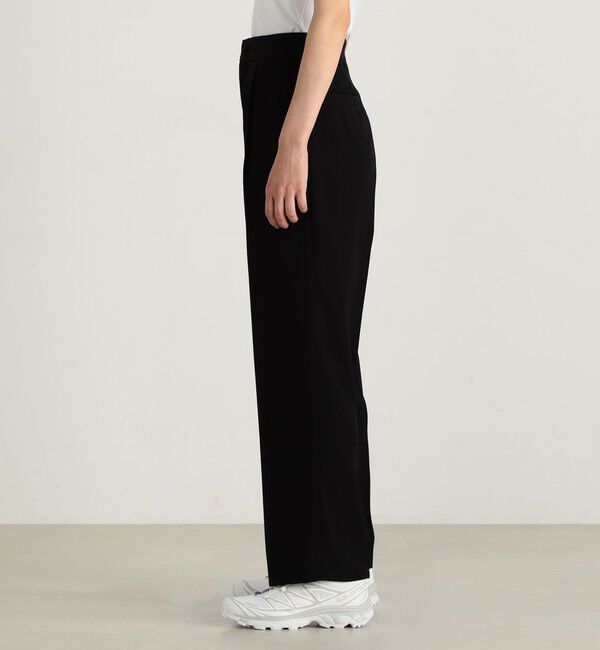 Edition「バックサテンジョーゼット スラックス」|スラックス|