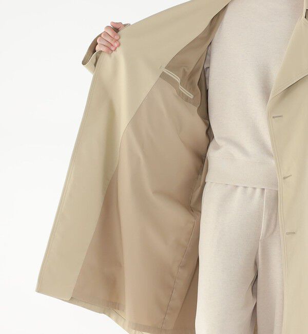 GALERIE VIE「ノンマーセライズドコットンギャバジン トレンチコート」|トレンチコート|