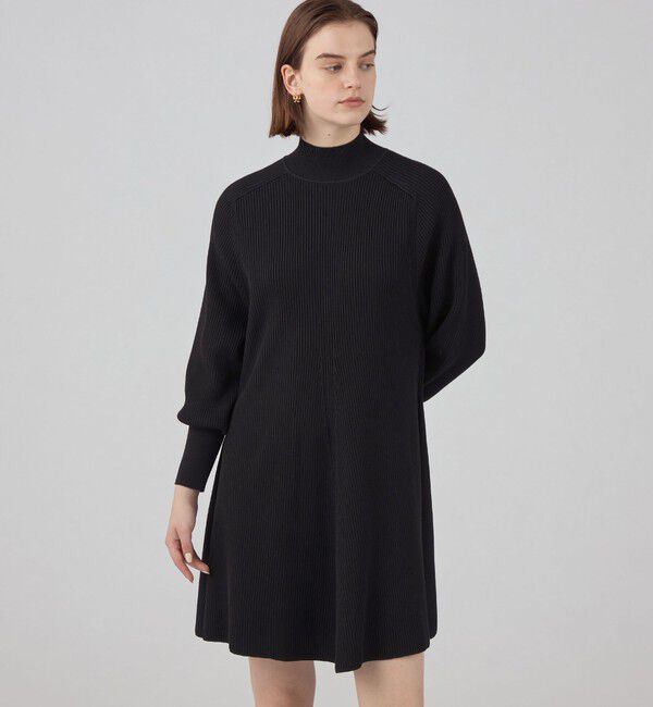 Ballsey「リンクスリブ Aラインワンピース」|ワンピース|