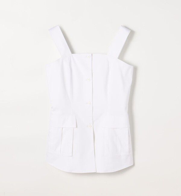 DES PRES「コットンストレッチポプリン レイヤードシャツ」|シャツ・ブラウス|