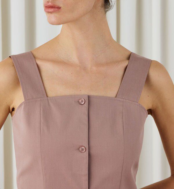 DES PRES「コットンストレッチポプリン レイヤードシャツ」|シャツ・ブラウス|