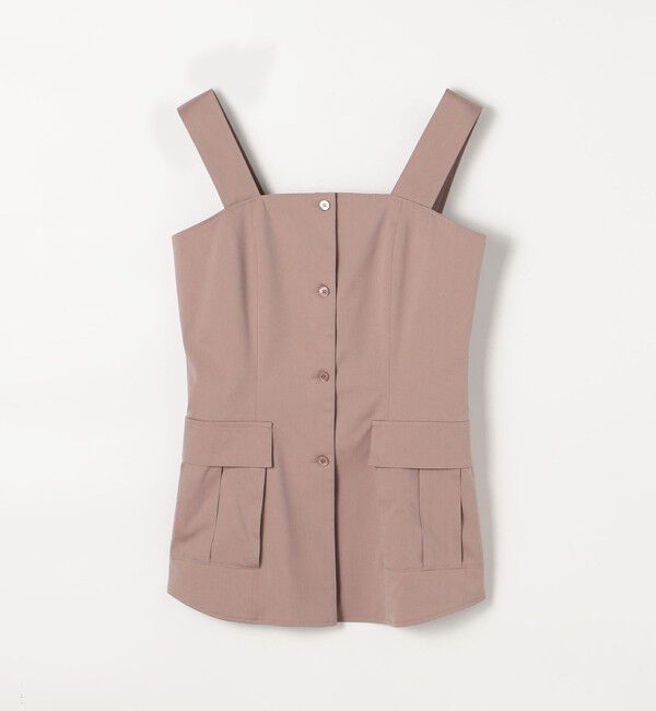 DES PRES「コットンストレッチポプリン レイヤードシャツ」|シャツ・ブラウス|