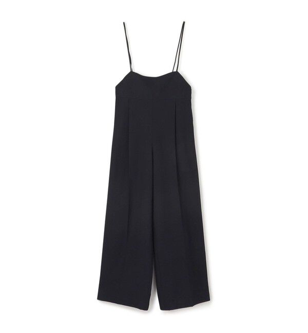 MACPHEE「ポリエステルサッカー サロペット」|オールインワン|69 ネイビー