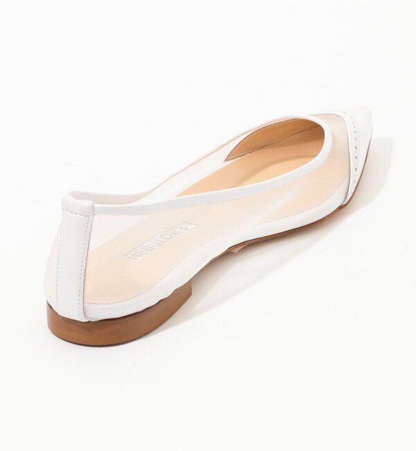 TOMORROWLAND GOODS「NEBULONI E.  MESH TULLE フラットパンプス」|パンプス|