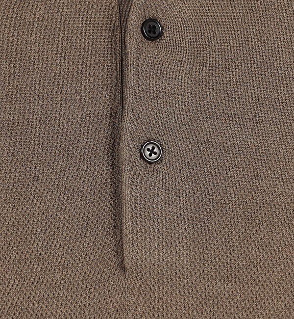 TOMORROWLAND MENS「シルクコットン ニットポロシャツ」|ニット・セーター|