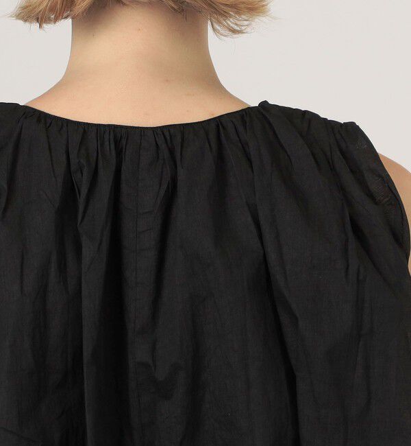 TOMORROWLAND BUYING WEAR「ne Quittez pas COTTON ORGANZA ノースリーブブラウス」|シャツ・ブラウス|