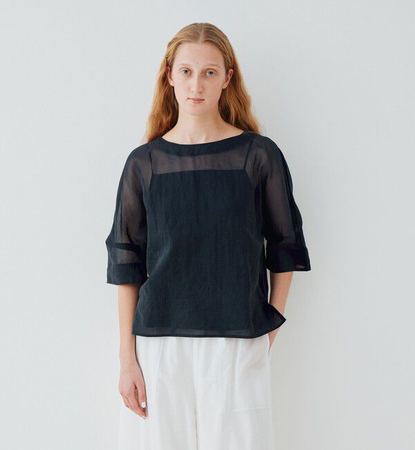 GALERIE VIE「コットンボイルワッシャー ドルマンスリーブシャツ」|シャツ・ブラウス|