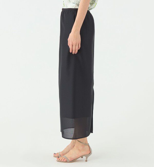 TOMORROWLAND collection「カラミシャイニー シアースカート」|タイト|