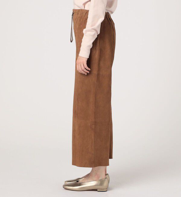 BACCA「ゴートスエード イージーワイドパンツ」|その他|