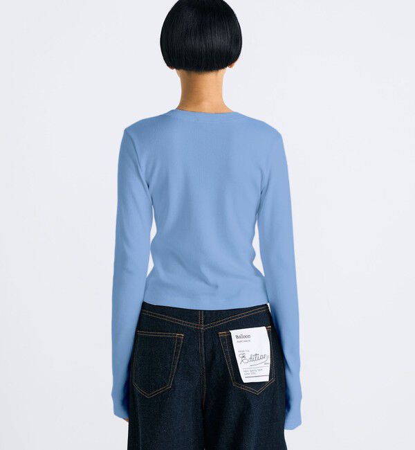 Edition「コットンモダールフライス カーディガン」|カーディガン|