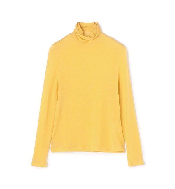 TOMORROWLAND GOODS「V;room シアータートルネックプルオーバー」|Tシャツ・カットソー|23 イエロー