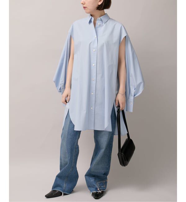  「60タイプライター Big シャツワンピース」|シャツ・ブラウス|