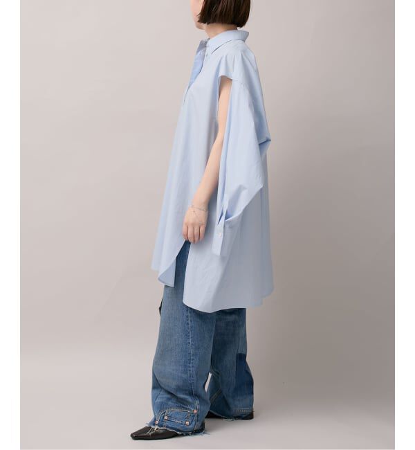  「60タイプライター Big シャツワンピース」|シャツ・ブラウス|