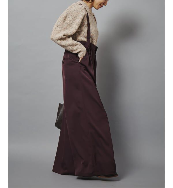  「PUFF SLEEVE メランジニットプルオーバー」|ニット・セーター|