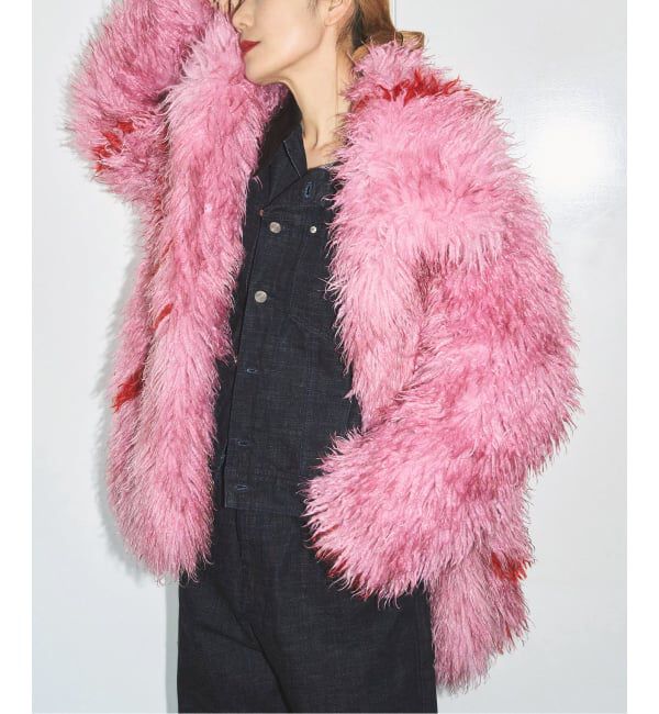  「JAKKE COCOON COAT C1010：フェイクファーコート」|その他|