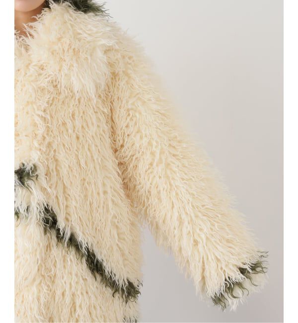  「JAKKE COCOON COAT C1010：フェイクファーコート」|その他|