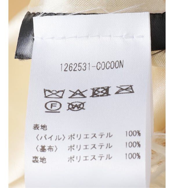  「JAKKE COCOON COAT C1010：フェイクファーコート」|その他|