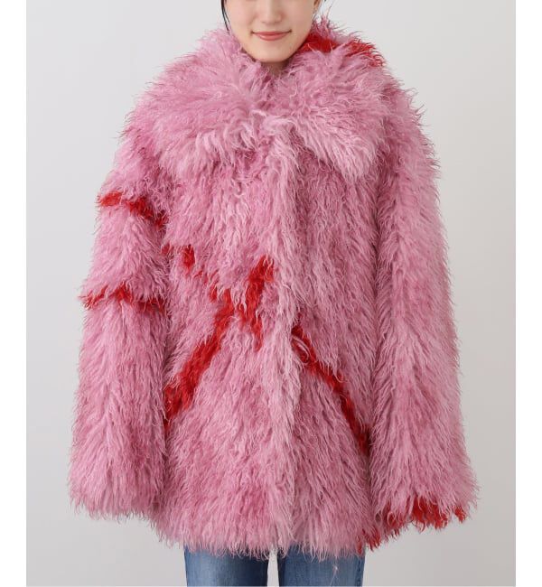  「JAKKE COCOON COAT C1010：フェイクファーコート」|その他|