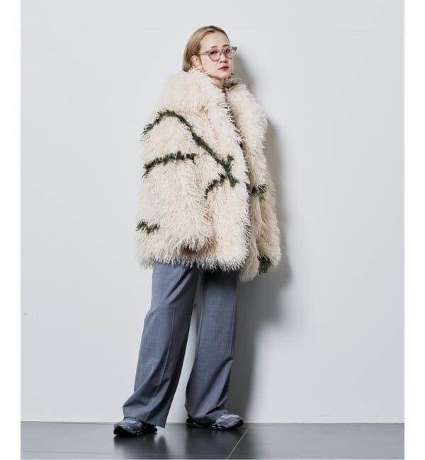  「JAKKE COCOON COAT C1010：フェイクファーコート」|その他|