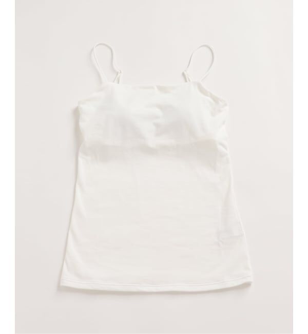 EMILYWEEK「《追加3》オーガニックコットン混 ストレッチブラキャミソール（グレー）」|インナー|