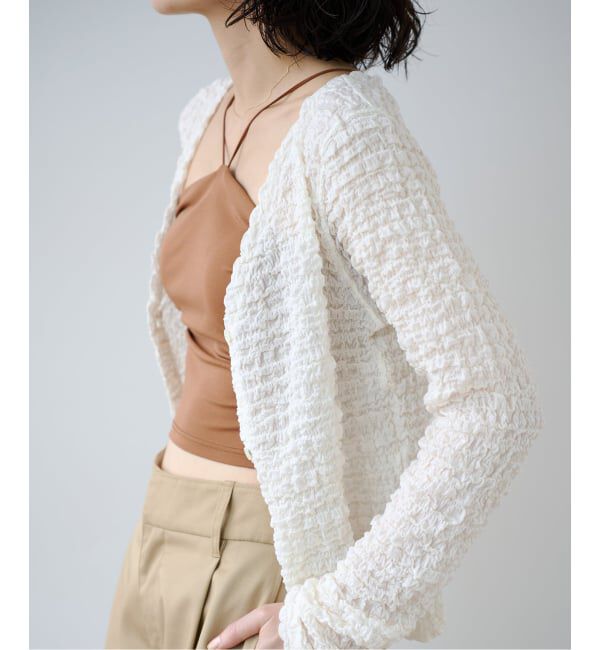 EMILYWEEK「シュリンク2WAYカーディガン」|カーディガン|