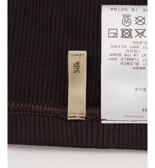 EMILYWEEK「シルクテレコリブショーツ」|インナー|