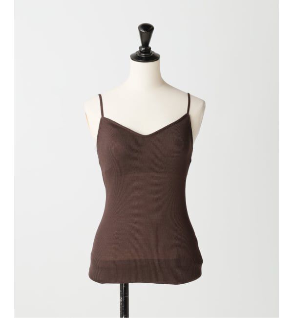 EMILYWEEK「シルクテレコリブブラキャミソール」|インナー|
