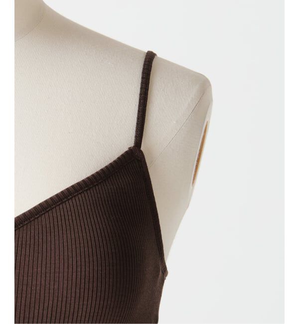 EMILYWEEK「シルクテレコリブブラキャミソール」|インナー|