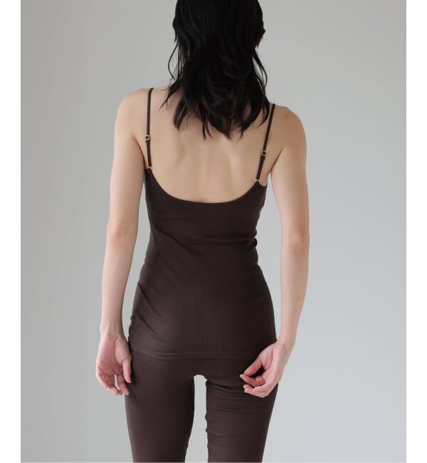 EMILYWEEK「シルクテレコリブブラキャミソール」|インナー|