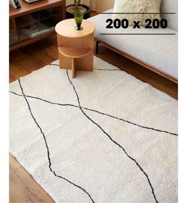 journal standard Furniture「TEMARA RUG 200x200　テマララグ」|その他|ナチュラル