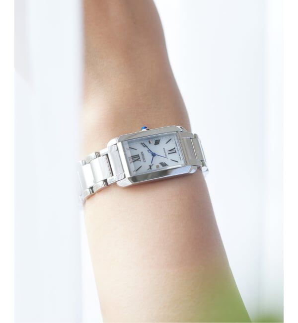 HIROB「CITIZEN L SQUARE Collection EW5620-55A Silver」|腕時計|