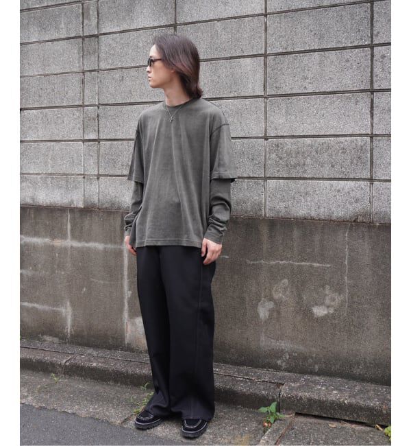 JOINT WORKS「JIEDA /ジエダPIGMENT LAYERED L/S」|Tシャツ・カットソー|