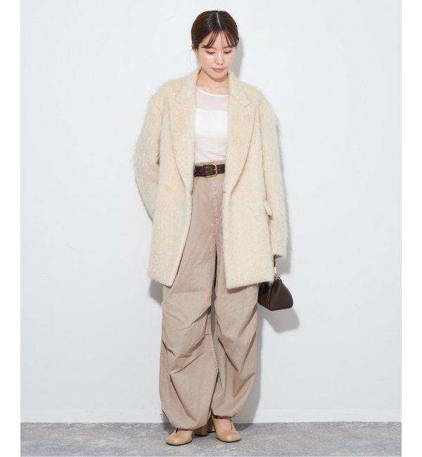 Plage「【JANE SMITH/ジェーンスミス】MOHAIR LOOP W BASE ジャケット」|その他|