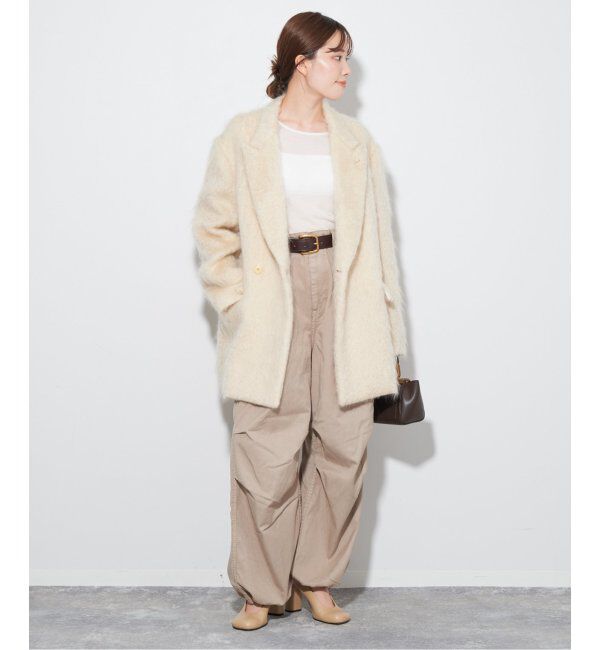 Plage「【JANE SMITH/ジェーンスミス】MOHAIR LOOP W BASE ジャケット」|その他|