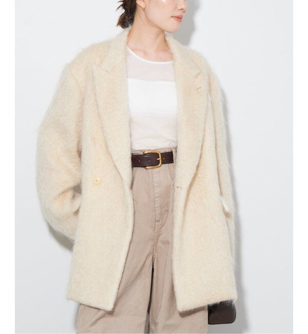 Plage「【JANE SMITH/ジェーンスミス】MOHAIR LOOP W BASE ジャケット」|その他|