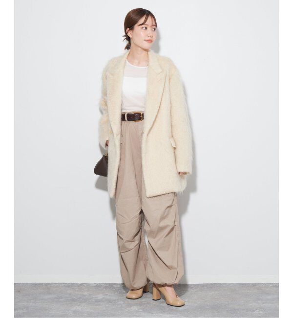 Plage「【JANE SMITH/ジェーンスミス】MOHAIR LOOP W BASE ジャケット」|その他|