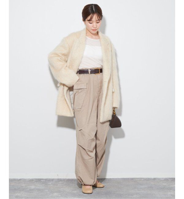 Plage「【JANE SMITH/ジェーンスミス】MOHAIR LOOP W BASE ジャケット」|その他|