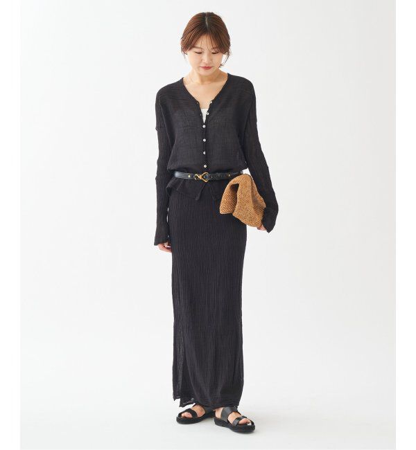 Plage「LES ATELIERS FRANCAIS DE CONFECTION 別注 I LINE スカート」|スカート|