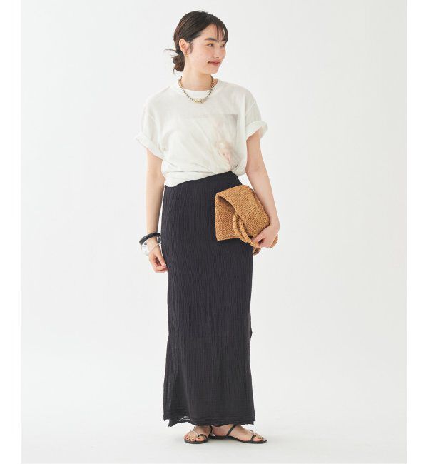 Plage「LES ATELIERS FRANCAIS DE CONFECTION 別注 I LINE スカート」|スカート|