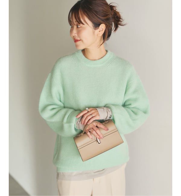 Plage「able kid mohea aze プルオーバー」|ニット・セーター|グリーン B