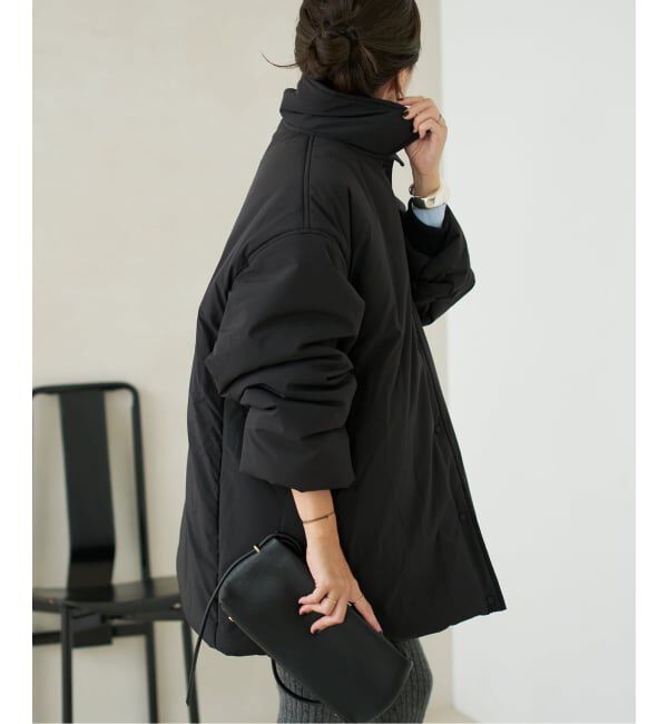 Plage「《WEB限定追加》撥水tailored puff コート 3」|その他|