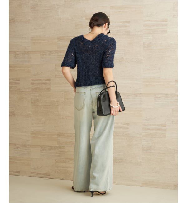 Plage「ISOBEL CLEO / イザベルクリオ SILK THE CLASSIC TEE ニット」|ニット・セーター|