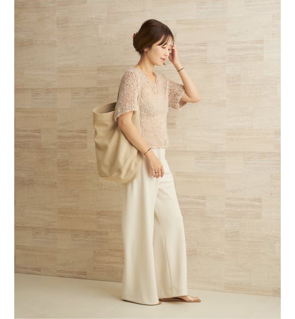 Plage「ISOBEL CLEO / イザベルクリオ SILK THE CLASSIC TEE ニット」|ニット・セーター|