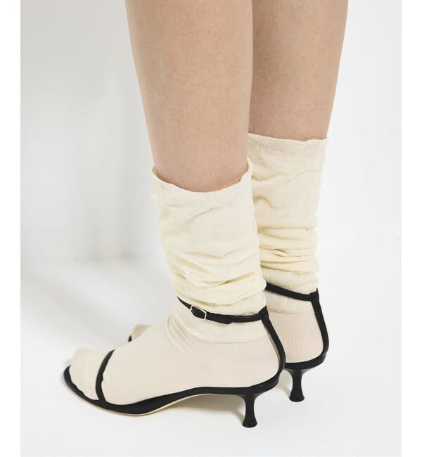 Plage「MARCOMONDE / マルコモンド 別注 LOOSE ソックス」|ソックス|ナチュラル