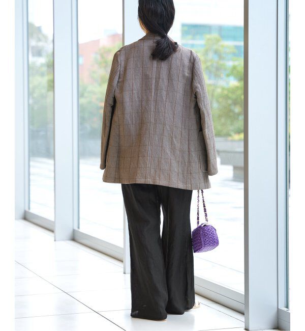 IENA LA BOUCLE「IENA LA BOUCLE リネンブロードイージーパンツ」|その他|