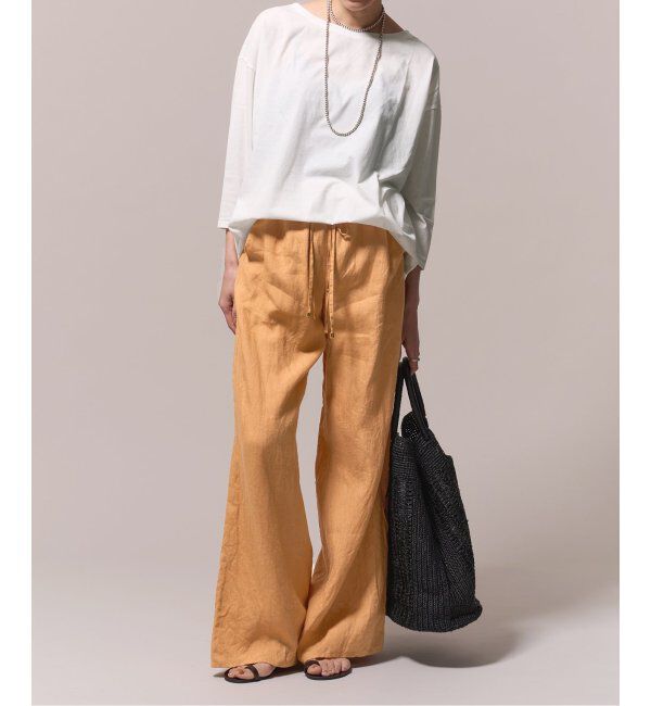 IENA LA BOUCLE「IENA LA BOUCLE リネンブロードイージーパンツ」|その他|