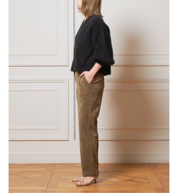 IENA LA BOUCLE「IENA LA BOUCLE ファーニットカーディガン」|カーディガン|